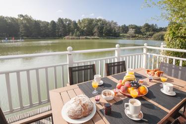 8-Personen Ferienhaus - 2 bedrooms + 1 sleeping alcove - Terrace - Lake view