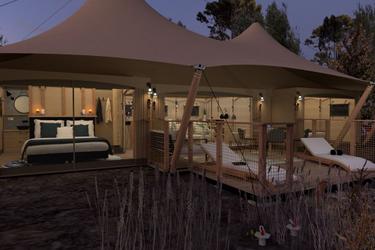 4-Personen Möbliertes Zelt Glamping 4GT