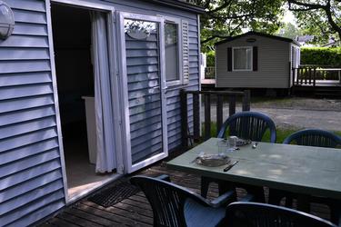 4-persoons bungalow Mobil Home Confort 3 Pièces 4 Personnes Climatisé + TV