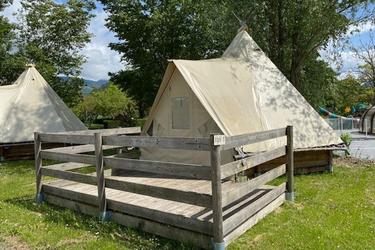 4-Personen Ferienhaus Canvas tepee 18m² - without sanitary facilities