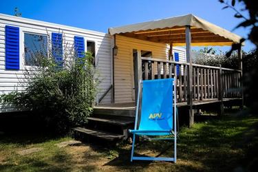 8-persoons bungalow Mobil-Home Confort 4 Pièces 6/8 Personnes + TV
