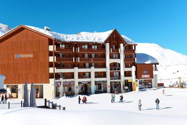 5-persoons bungalow Well-kept apartment right on the slopes of Plagne Soleil