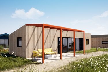 4-persoons bungalow Lodge suitable for disabled people, beach at 500 m