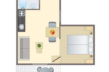 2-persoons bungalow 2B2