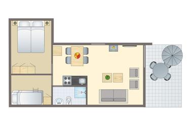 4-persoons bungalow 4B1