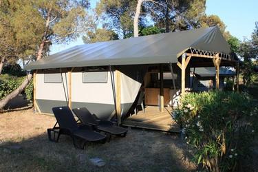 6-persoons Safaritent LODGE TENT - 3 bedrooms