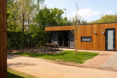 4-Personen Hütte Oak met hottub