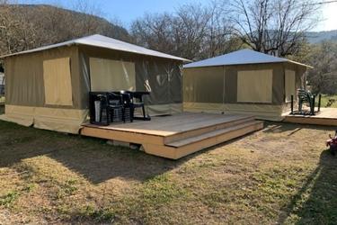 4-persoons Bungalowtent (max 2 adults)