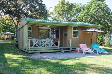 6-Personen Mobilheim ESPACE CLASSIC CHALET, 34 m² with air conditioning