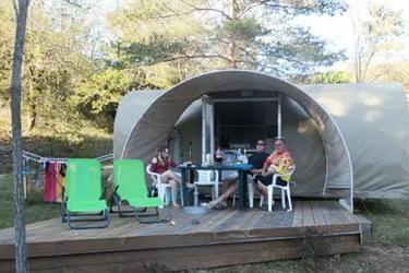 4-Personen Safarizelt Coco Sweet 3 Rooms 4 People Without Sanitary