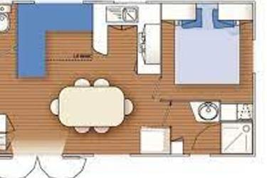 6-persoons Stacaravan MH Confort Marais 3bed 6 pers