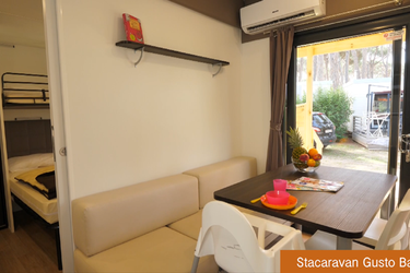 5-persoons stacaravan/chalet Gusto Baby 4+1 (tot 10 jaar)