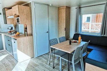 6-persoons bungalow Mobil-Home Presta+ 3 Pièces 4/6 Personnes Climatisé + TV