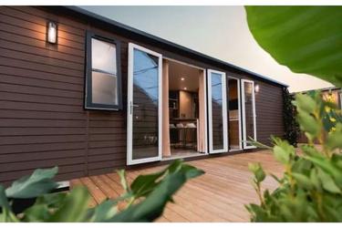 6-persoons Stacaravan Lodge Sunêlia Luxe 3 bdrms