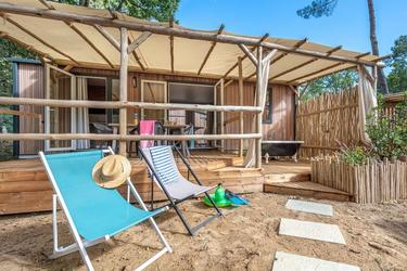 6-persoons Stacaravan Garden 3ch (max 4 adults)