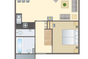 2-Personen Baumhaus 2C1