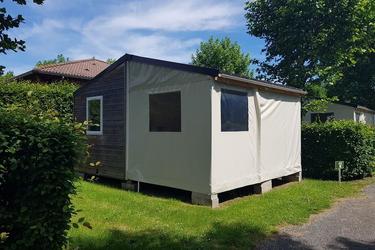 5-persoons bungalow Canvas cottage 21 m² / 2 bedrooms - covered terrace (without private bathroom)