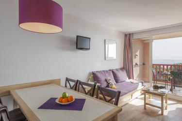 7-Personen Ferienwohnung - 1 bedroom + 1 sleeping alcove - Terrace or balcony - Garden view