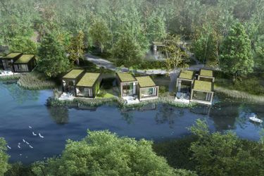 4-persoons Lodge Waterlodge