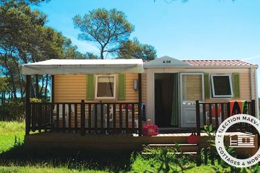 6-persoons bungalow Mobil Home 3 Pièces 4/6 Personnes Climatisé + TV