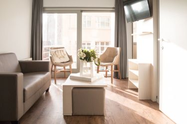 4-Personen Ferienwohnung Suite Cityview Balkon