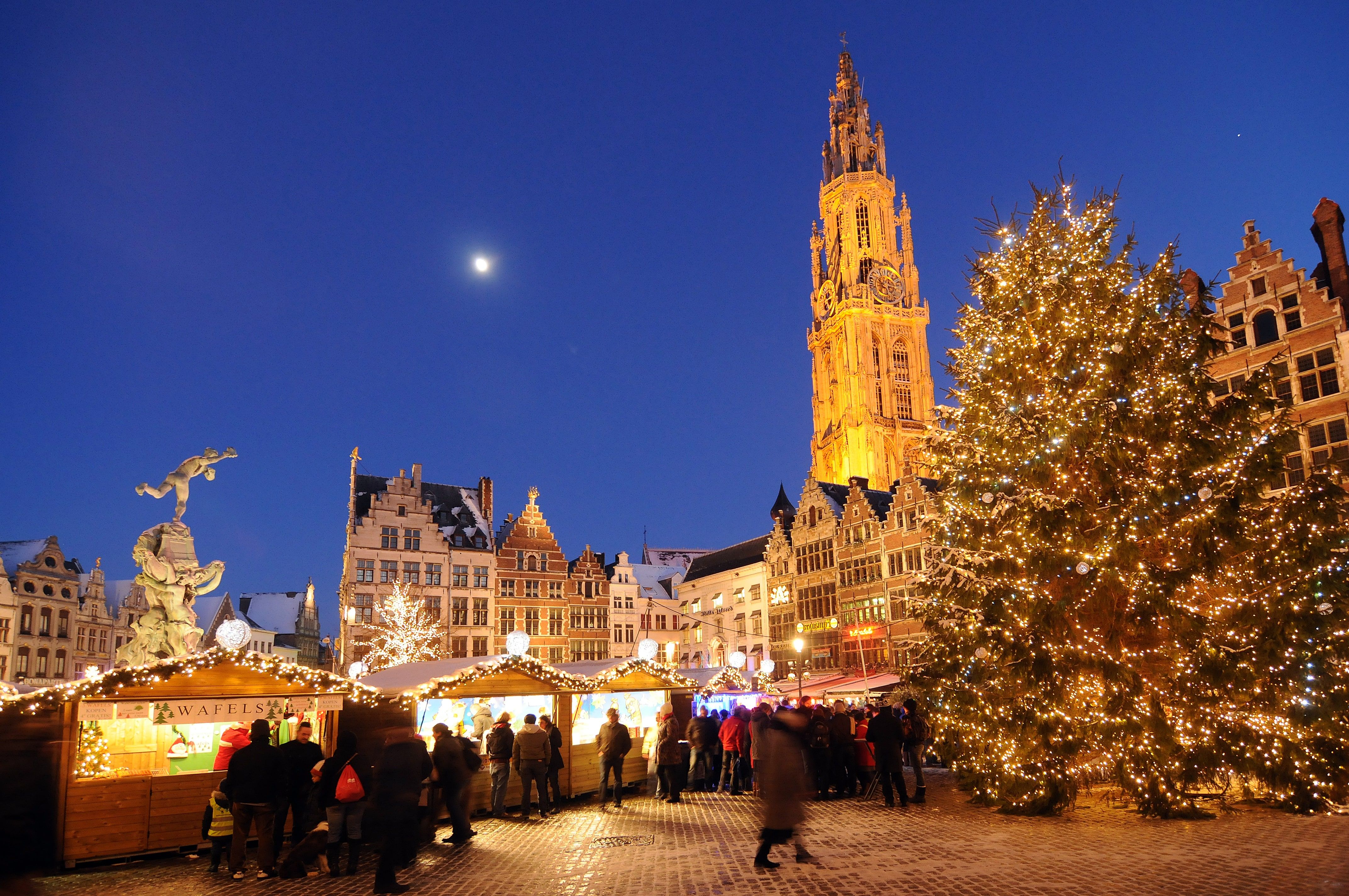 Antwerpen kerstmarkt