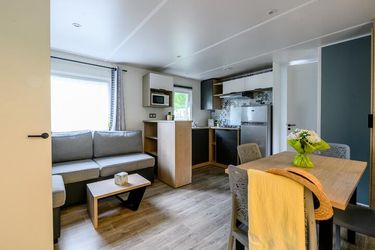 6-persoons bungalow Mobil Home Grand Confort 3 Pièces 4/6 Personnes Climatisé + TV