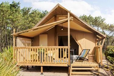 5-persoons tent LODGE JUNGLE WOOD