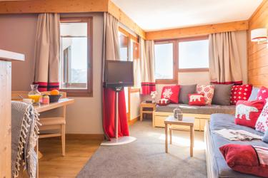 4-person apartment - 1 bedroom - South-facing