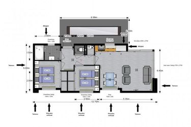 4-Personen Ferienhaus Villa