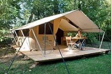 4-persoons Safaritent Cabin (without heating, running water, bathroom or toilet)