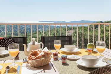 4-persoons appartement - 1 bedroom - Terrace or balcony - Sea view