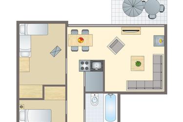 4-persoons bungalow 4CK1 (max. 2 adults) Child