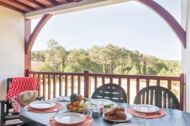 6-person apartment - 1 bedroom + 1 sleeping alcove - Terrace or balcony