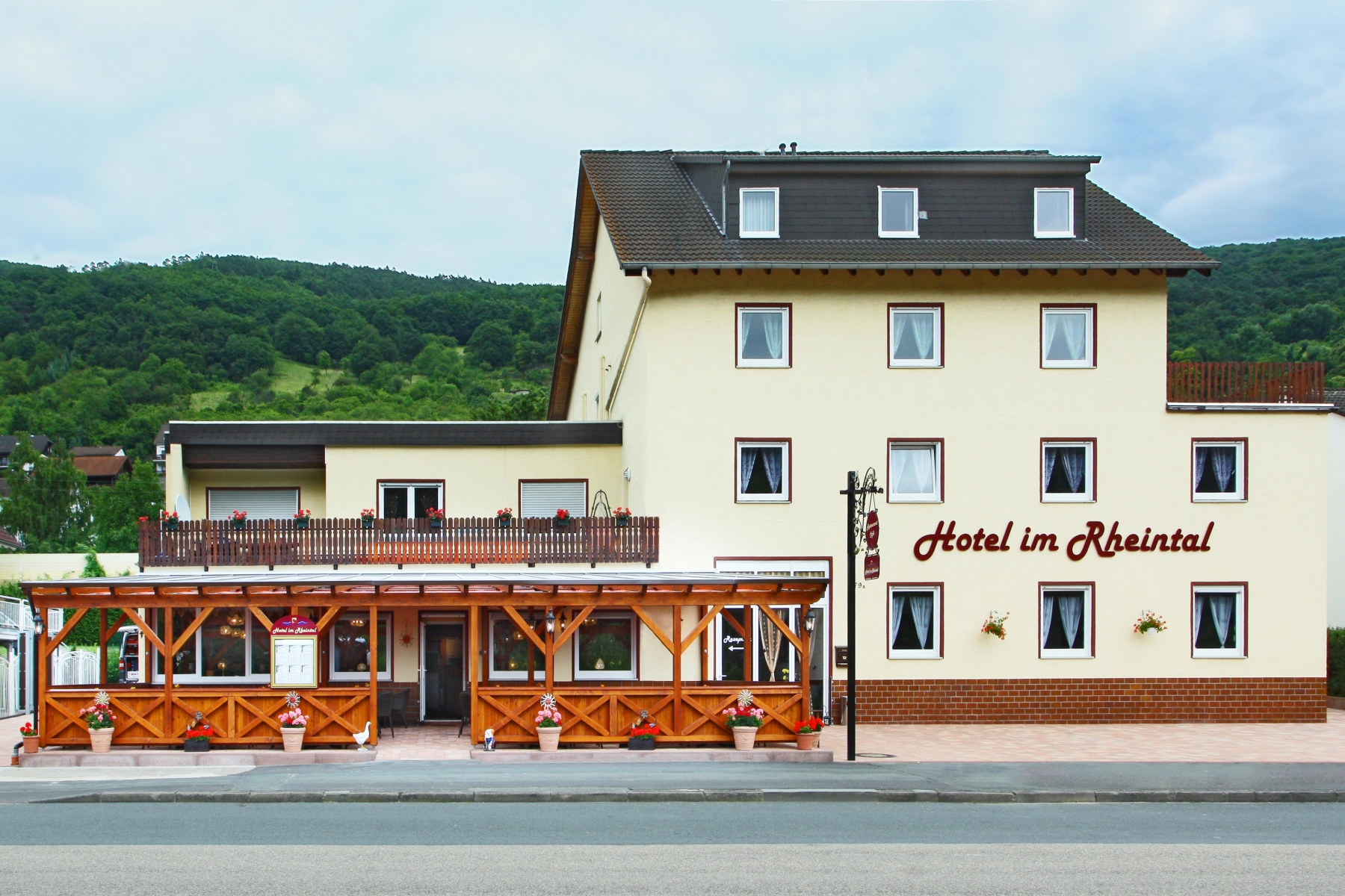 Hotel im Rheintal