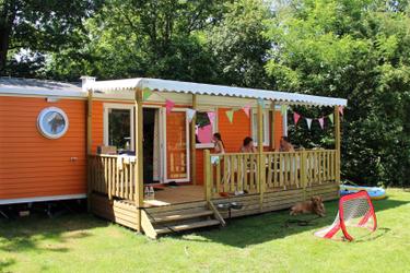 6-persoons stacaravan/chalet Lupine