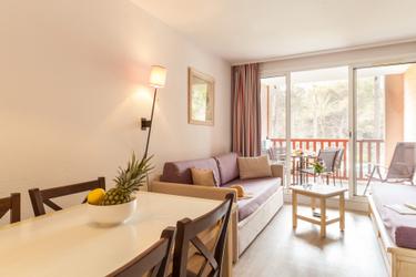 4-Personen Studio - 1 sleeping alcove - Terrace or balcony