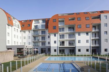 6-Personen Ferienhaus Modern apartment with a dishwasher located in Zeebrugge