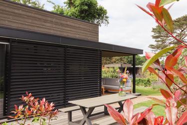 6-Personen Hütte Luxe Eco-Lodge Wellness Familie 4+2