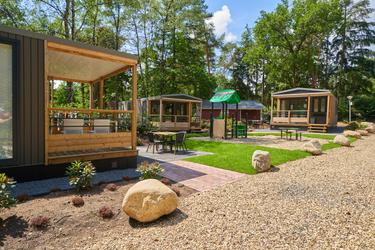 4-persoons Stacaravan Boslodge Living