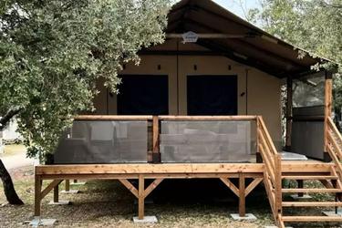 5-Personen Safarizelt Lodge Comfort 3 Rooms 5 Persons Without Sanitary Facilities