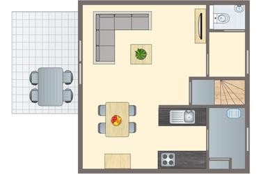 4-personne(s) bungalow 4B2
