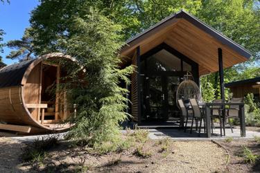4-persoons bungalow Tiny Lodge Eco met Sauna