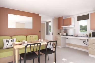 4-persoons Chalet Méditerranée PMR 4