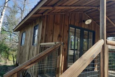 2-persoons bungalow Cabin Chalet on stilts