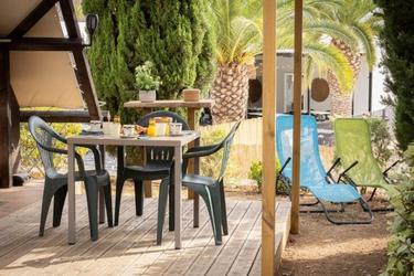 4-persoons bungalow ECOTIPI 2ch 4pers