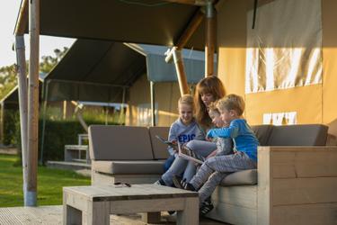 4-Personen Möbliertes Zelt Luxe Safarilodge