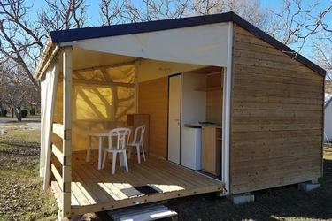 4-Personen Mobilheim Canvas cottage 21m² - without sanitary facilities