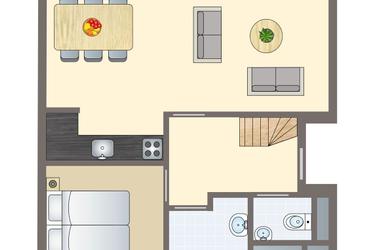 6-person cottage 6C