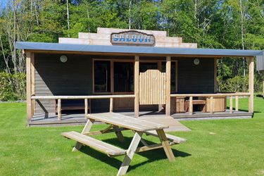 7-persoons stacaravan/chalet Saloon Lodge